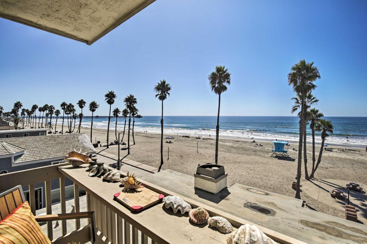 Beachfront Oceanside Condo With Pool And Hot Tub! Exterior photo